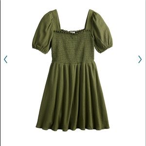 NWT Women’s Nine West Puff Sleeve Babydoll Dress